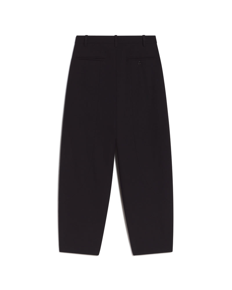 Wool Blend Balloon Trousers - Steele + Edith