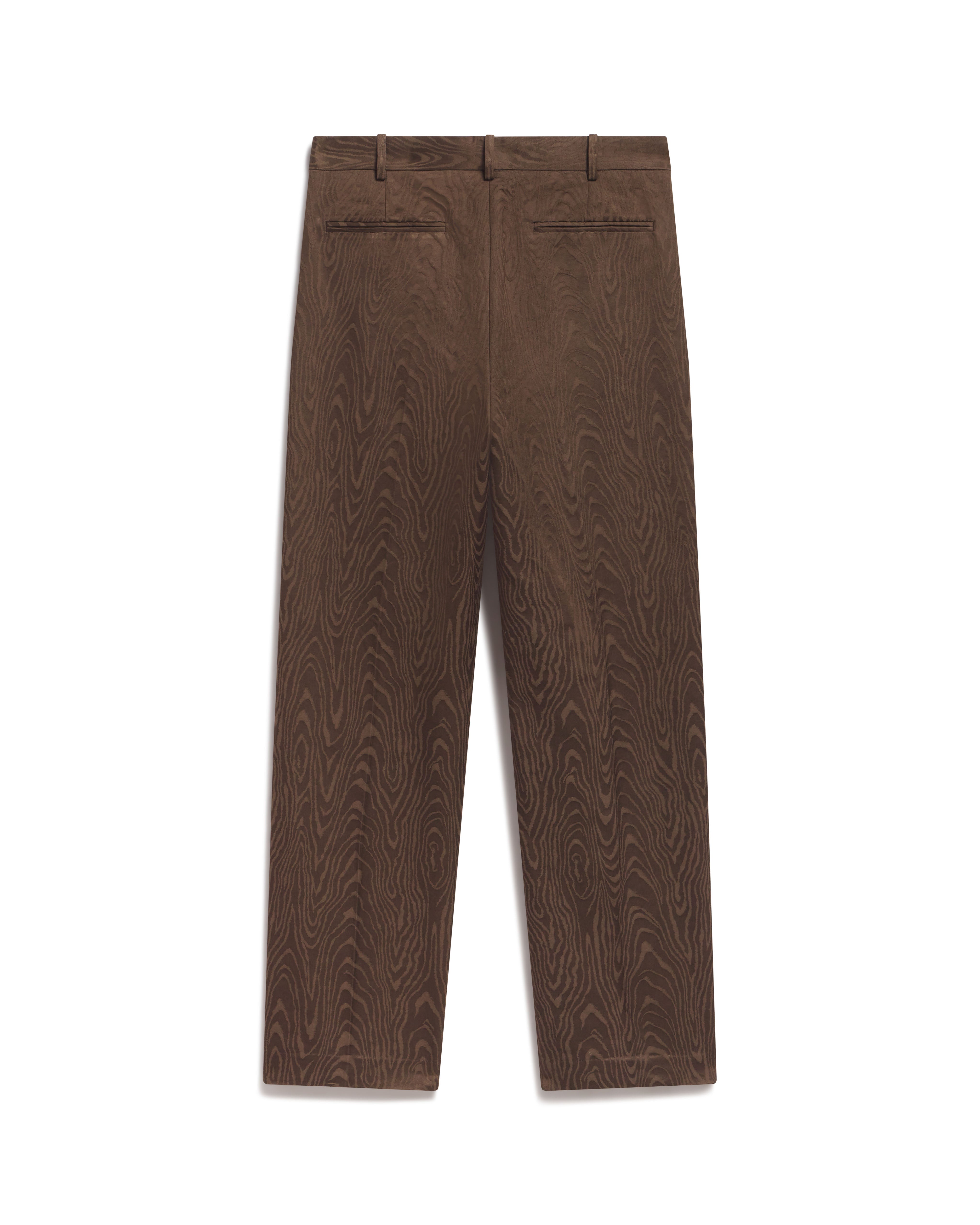 Maire Jacquard Straight Trouser - Steele + Edith